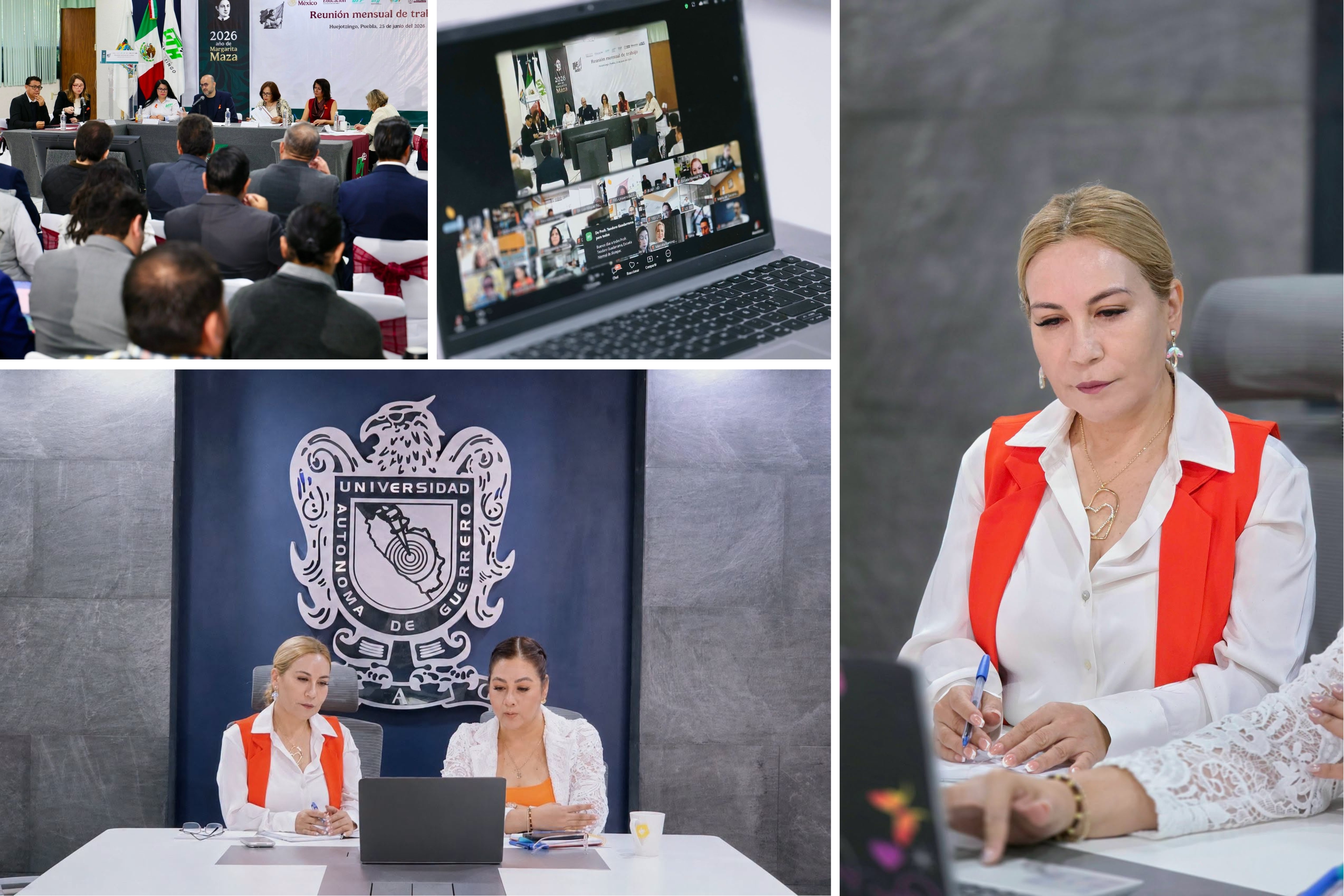 LA UAGRO PARTICIPA EN REUNIÓN MENSUAL DE TRABAJO DE LA SUBSECRETARÍA DE EDUCACIÓN SUPERIOR DE LA SEP